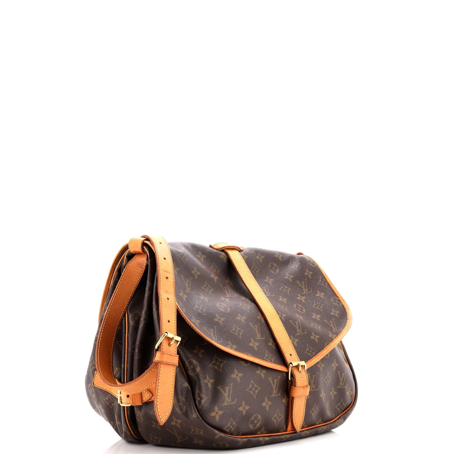 Saumur Handbag Monogram Canvas 35