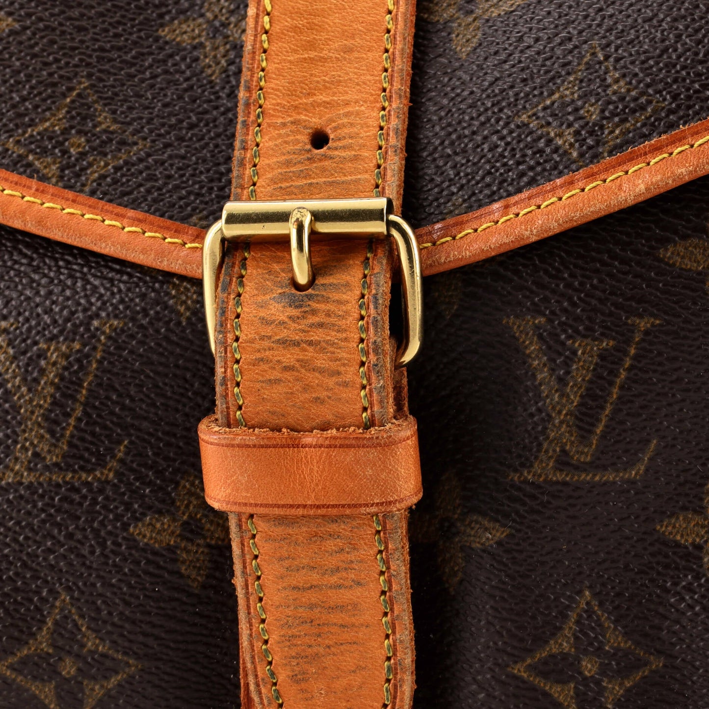 Saumur Handbag Monogram Canvas 35