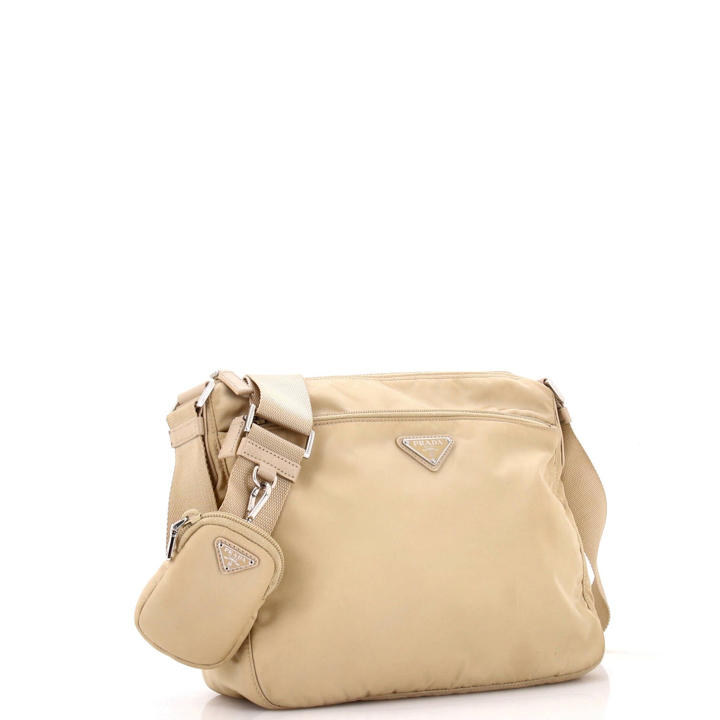 Re-Edition Front Pocket Messenger Bag Tessuto Large