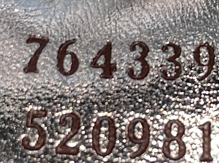 Horsebit Chain Shoulder Bag Vertical Quilted Leather Small