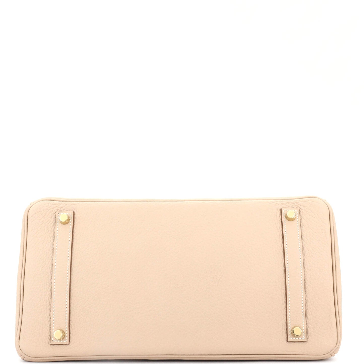 Birkin Handbag Light Clemence with Gold Hardware 35