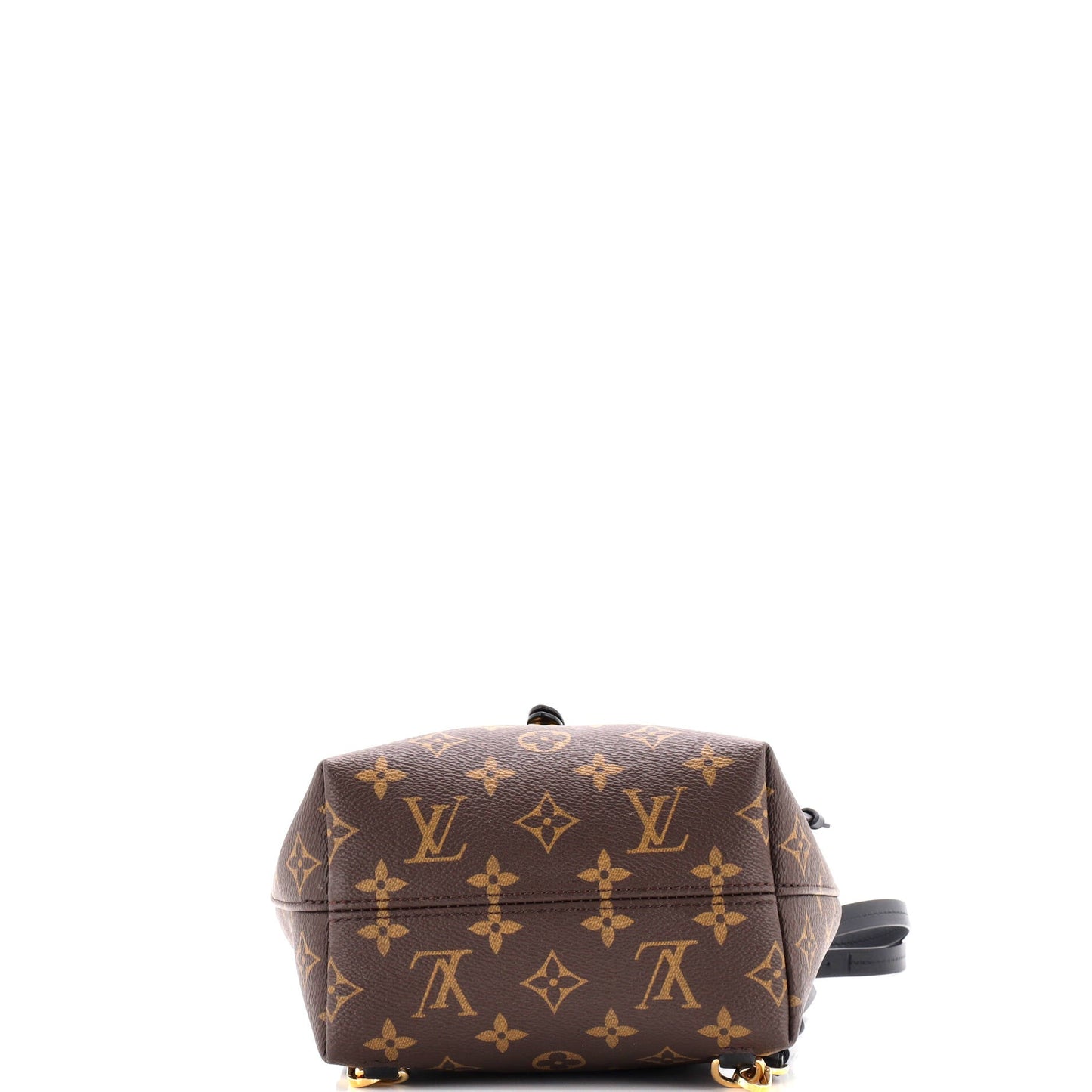 Montsouris NM Backpack Monogram Canvas with Leather BB