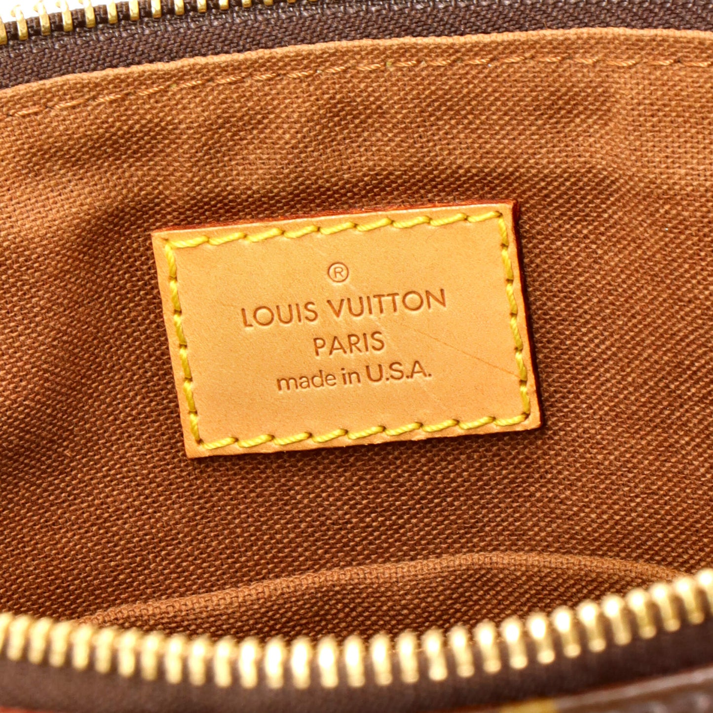 Popincourt Tote Monogram Canvas Haut