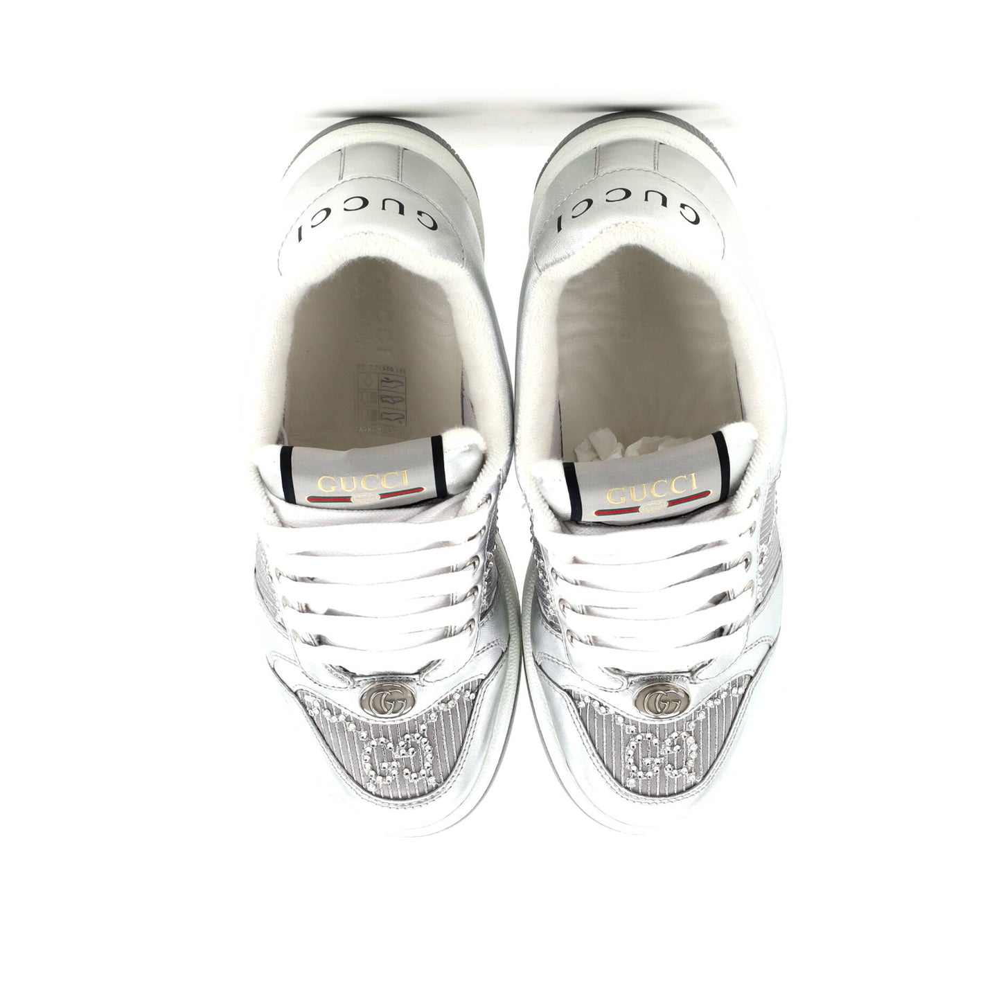 Screener Sneakers Leather with Crystals