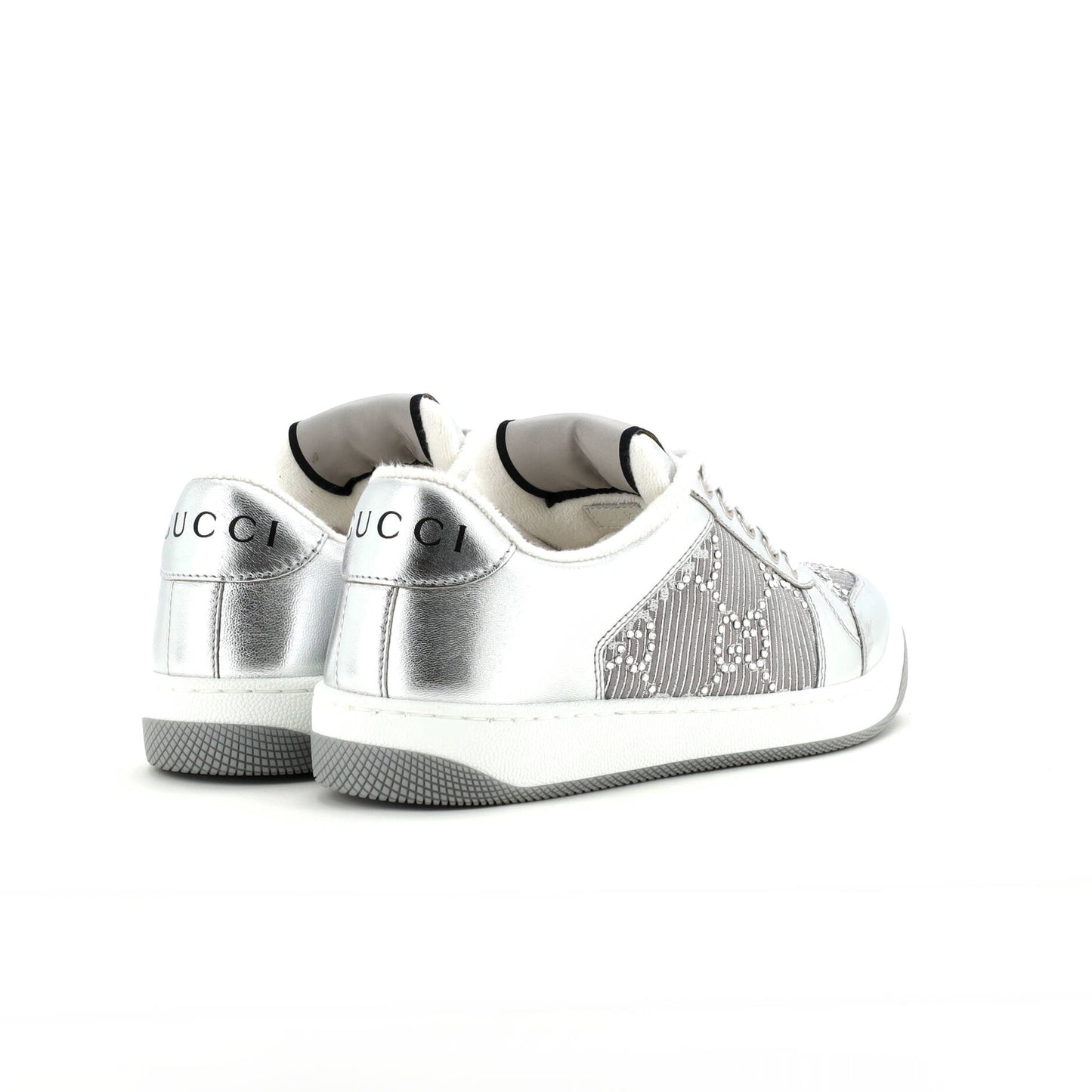 Screener Sneakers Leather with Crystals