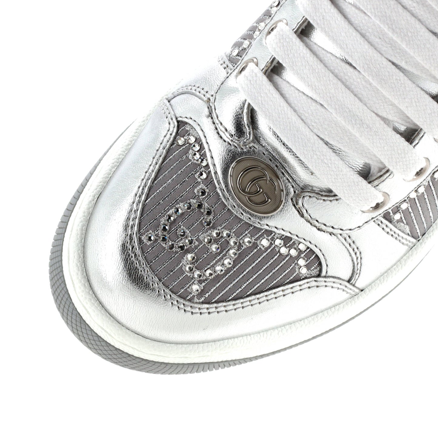 Screener Sneakers Leather with Crystals