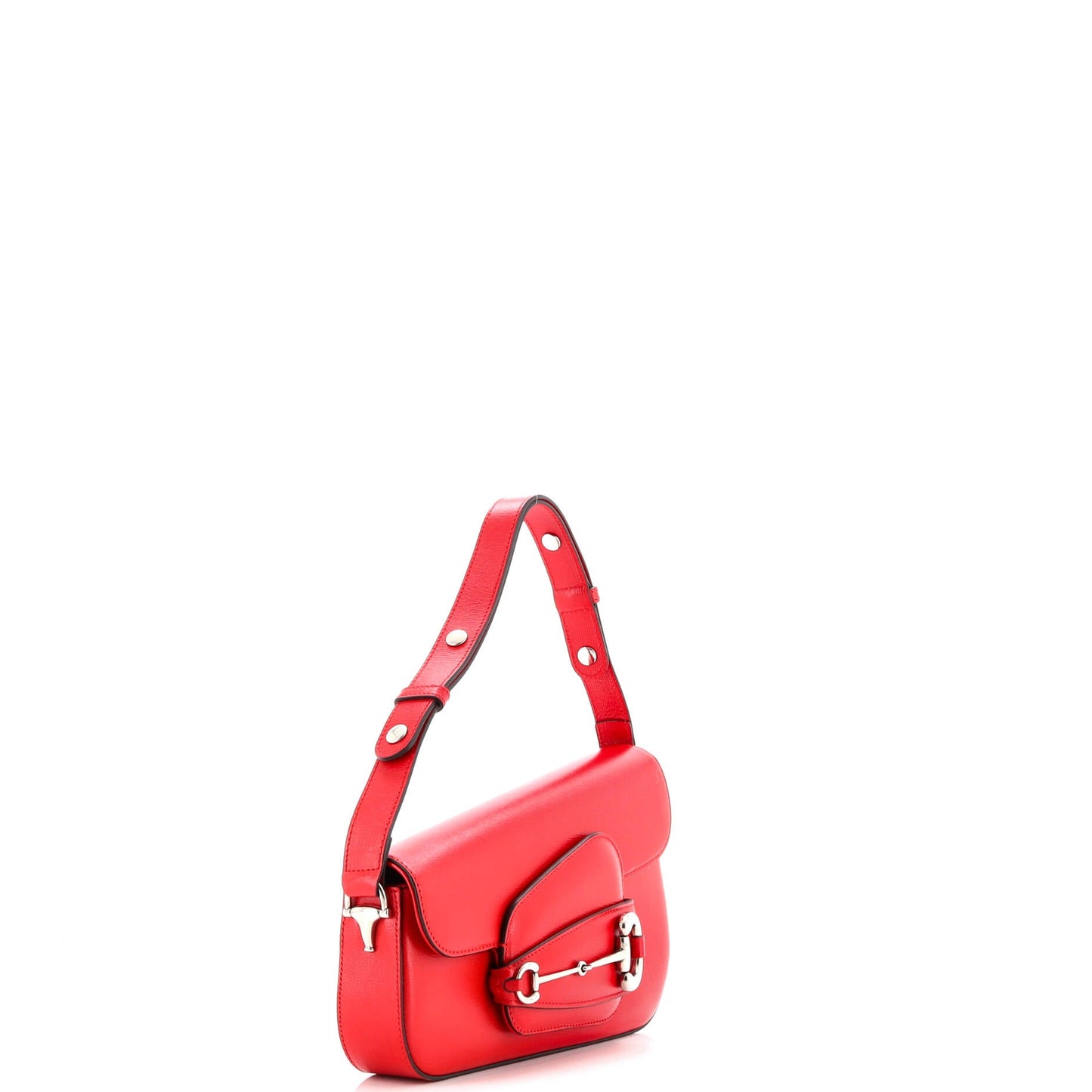 Horsebit 1955 Asymmetric Shoulder Bag Leather Small