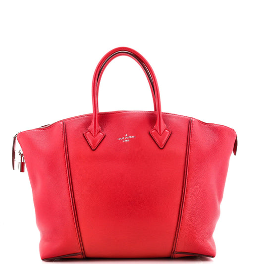 Soft Lockit Handbag Leather MM