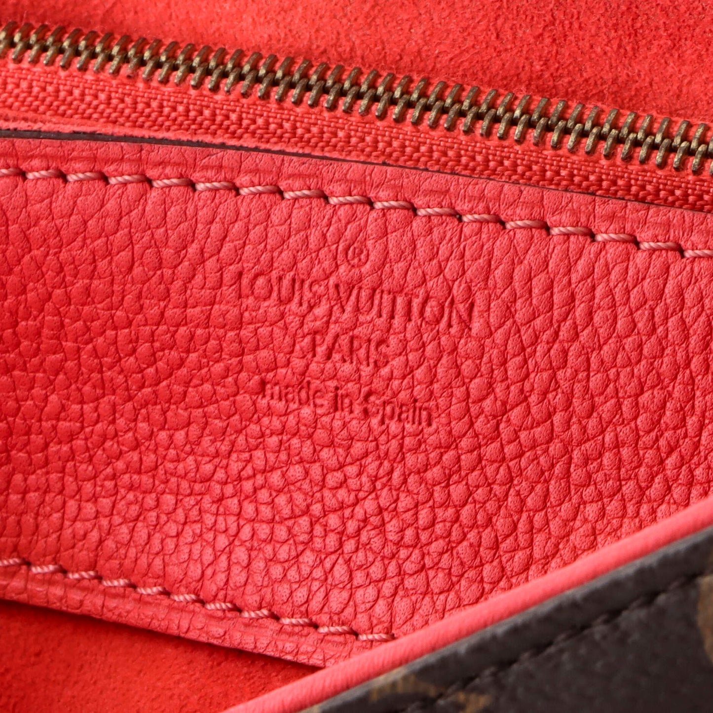 Pallas Chain Shoulder Bag Monogram Canvas and Calfskin