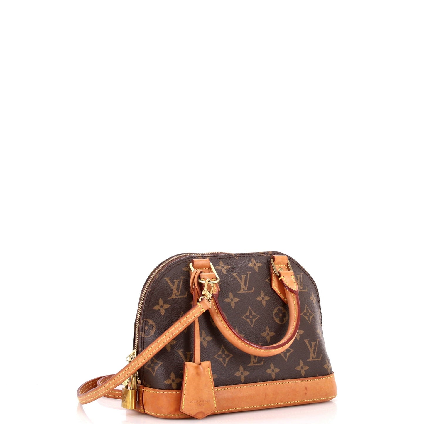 Alma Handbag Monogram Canvas BB