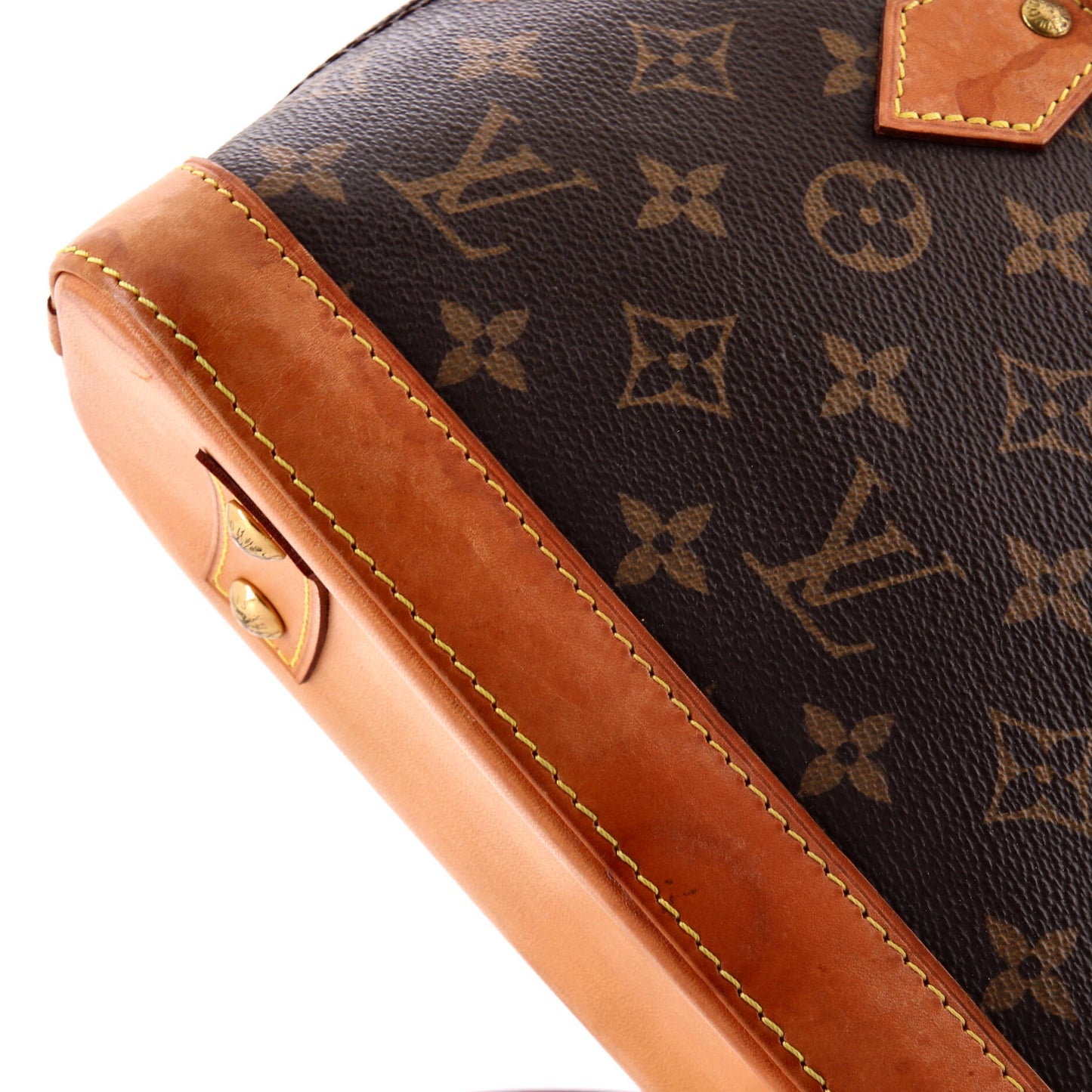 Alma Handbag Monogram Canvas BB