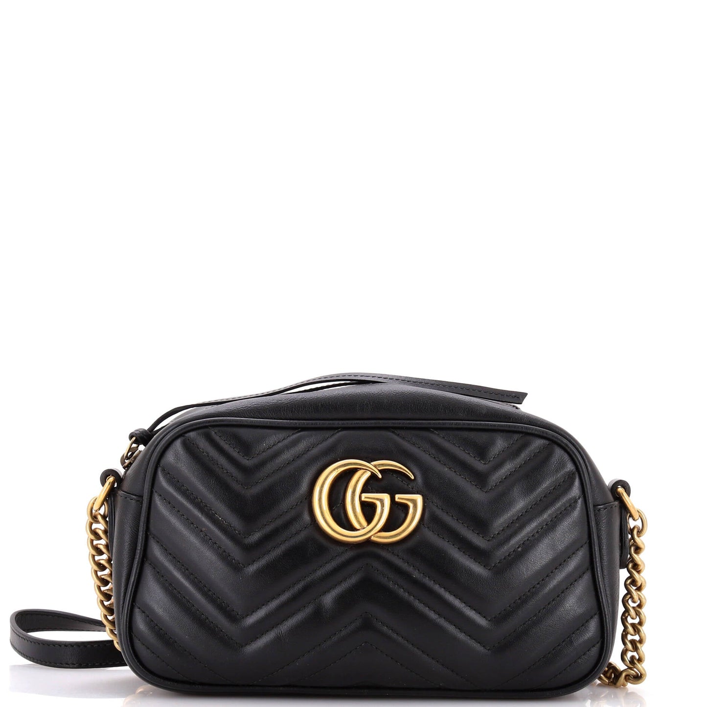 GG Marmont Shoulder Bag Matelasse Leather Small