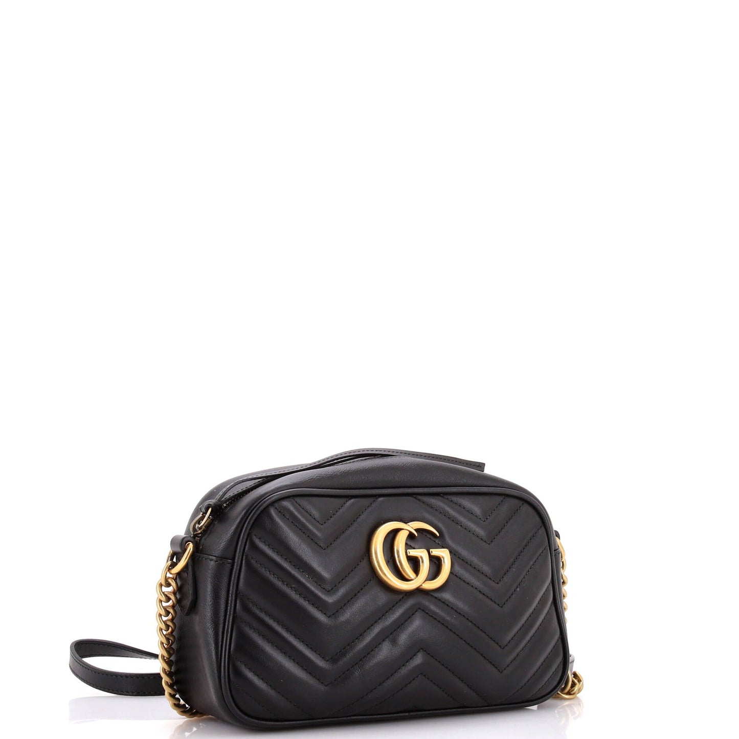 GG Marmont Shoulder Bag Matelasse Leather Small