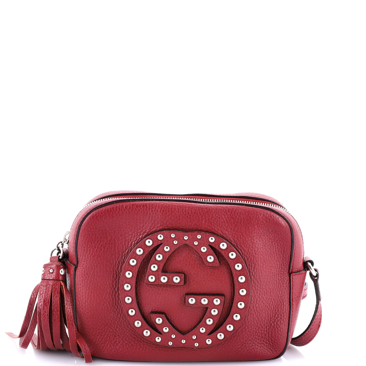 Soho Disco Crossbody Bag Studded Leather Small
