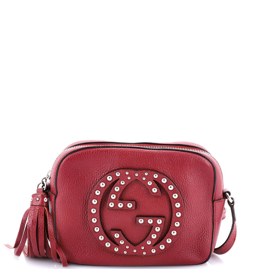 Soho Disco Crossbody Bag Studded Leather Small