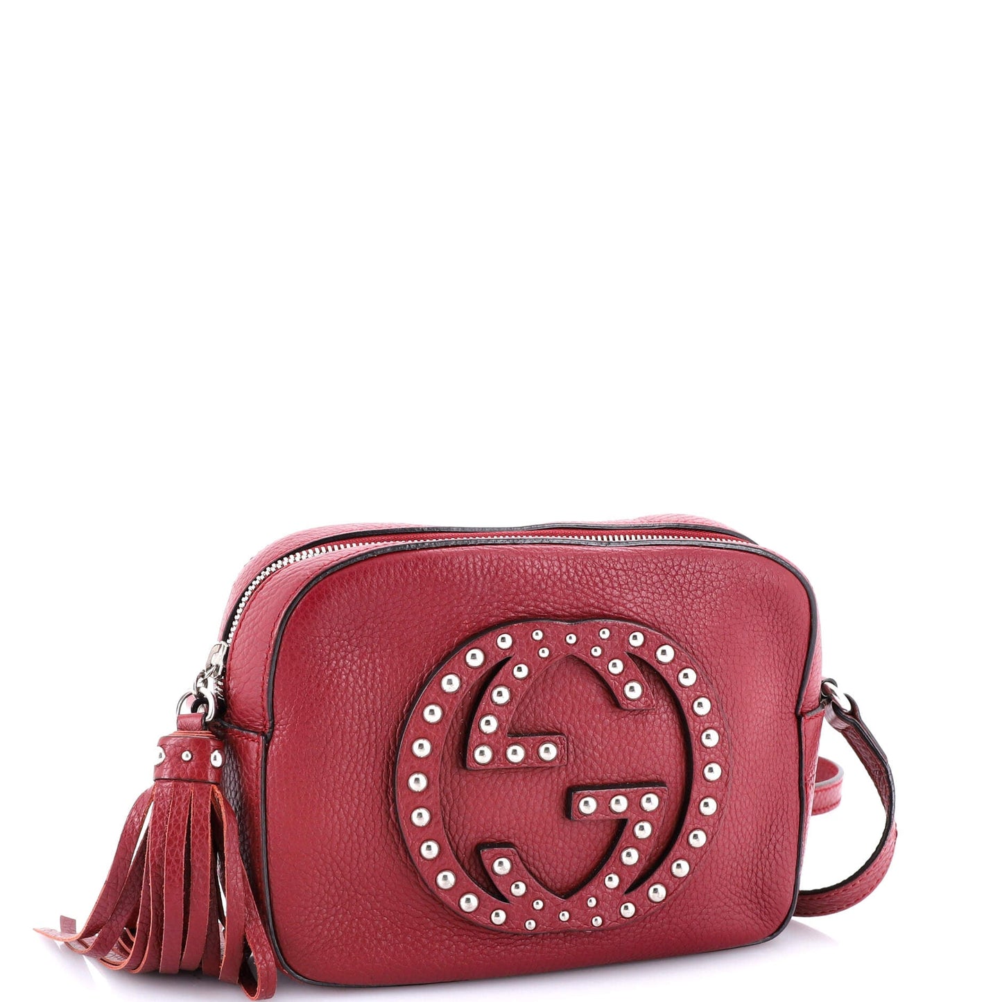 Soho Disco Crossbody Bag Studded Leather Small
