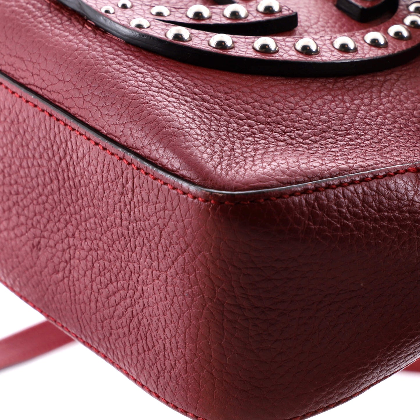 Soho Disco Crossbody Bag Studded Leather Small