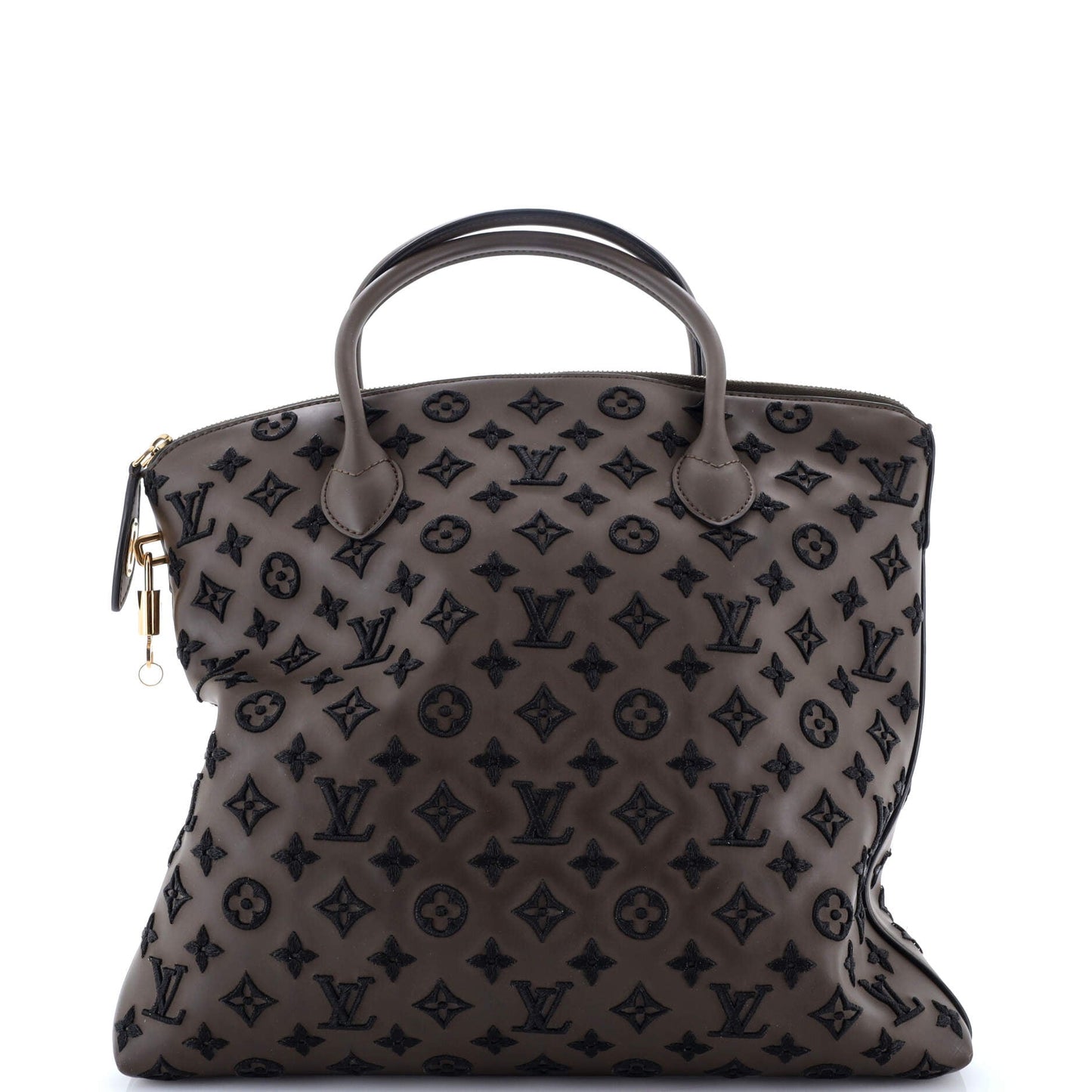 Lockit Handbag Limited Edition Monogram Addiction Rubber Vertical