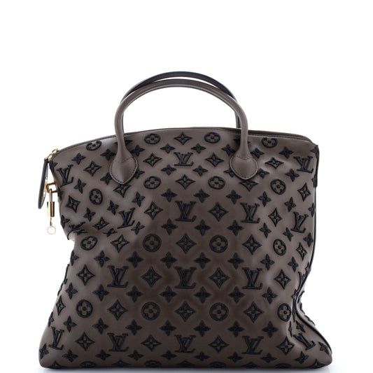 Lockit Handbag Limited Edition Monogram Addiction Rubber Vertical