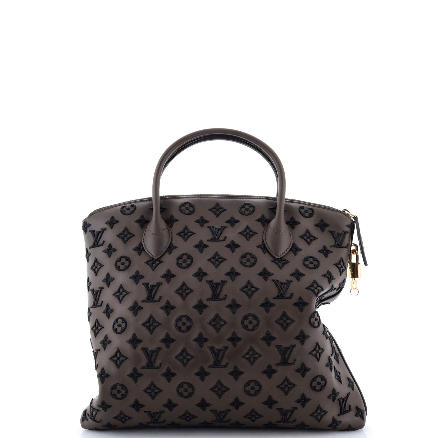 Lockit Handbag Limited Edition Monogram Addiction Rubber Vertical