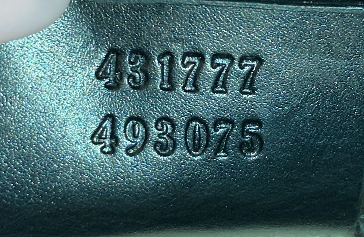 Marmont Chain Shoulder Bag Patchwork Leather Medium