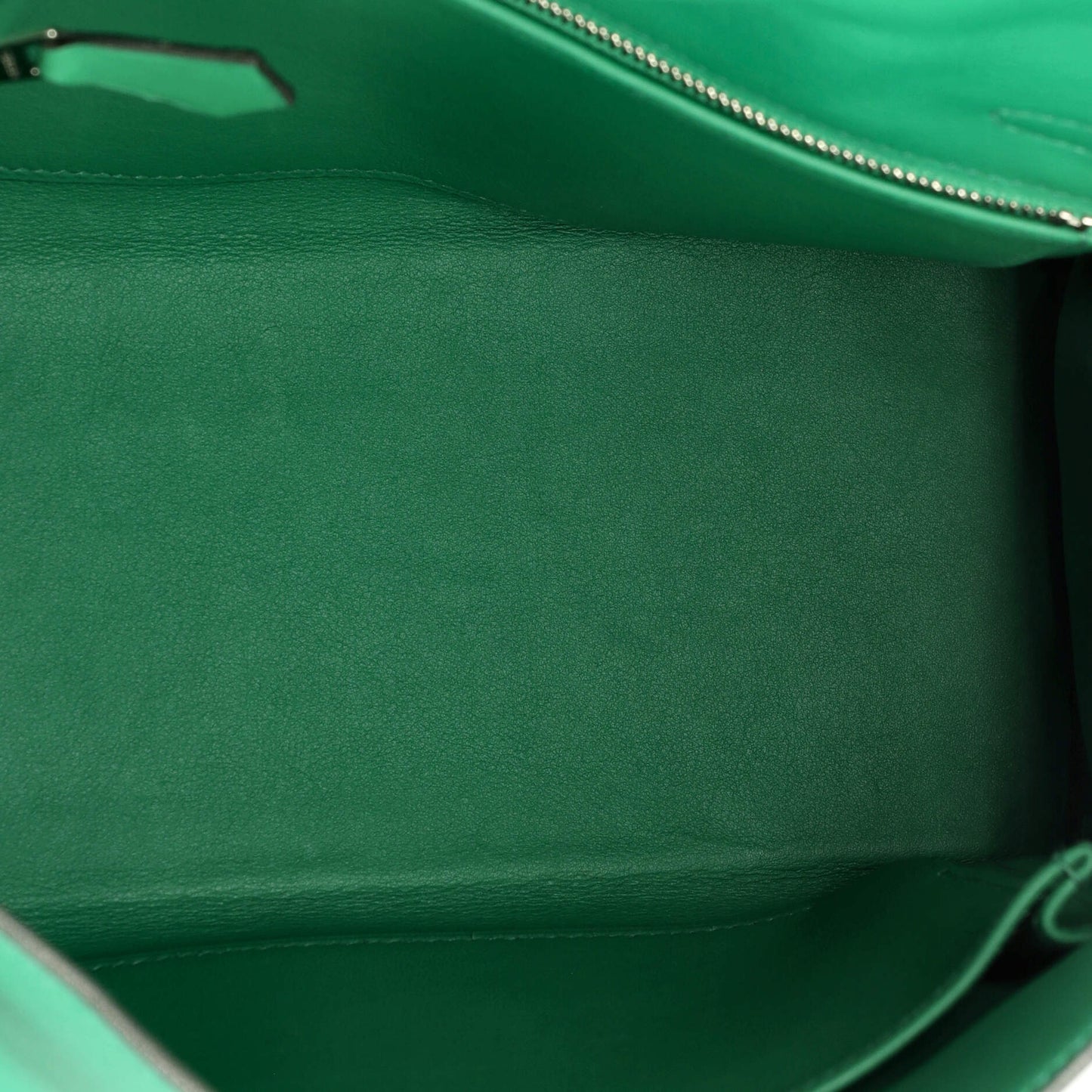 Kelly Handbag Vert Vertigo Swift with Palladium Hardware 25
