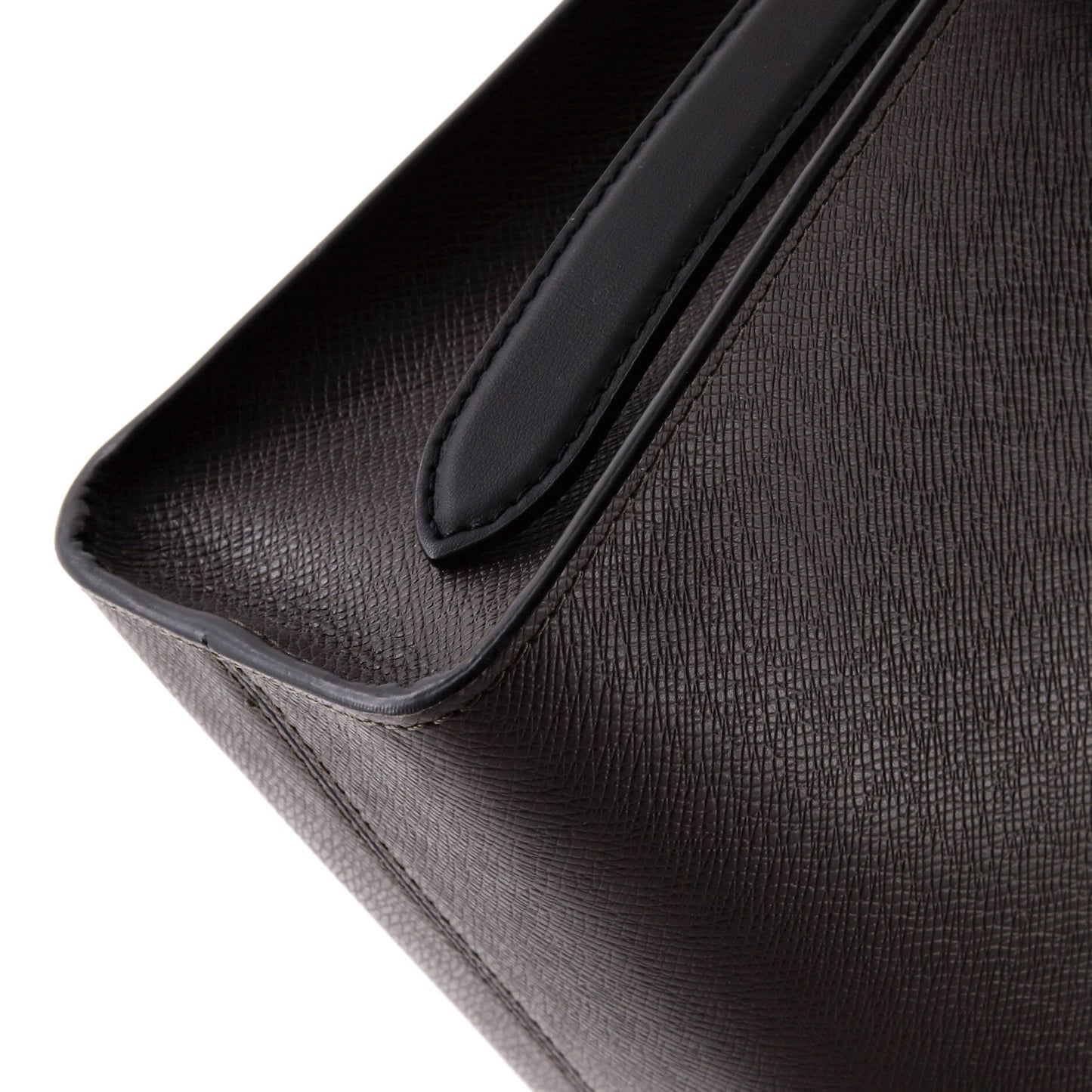 Robusto Briefcase Monogram Canvas and Taiga Leather