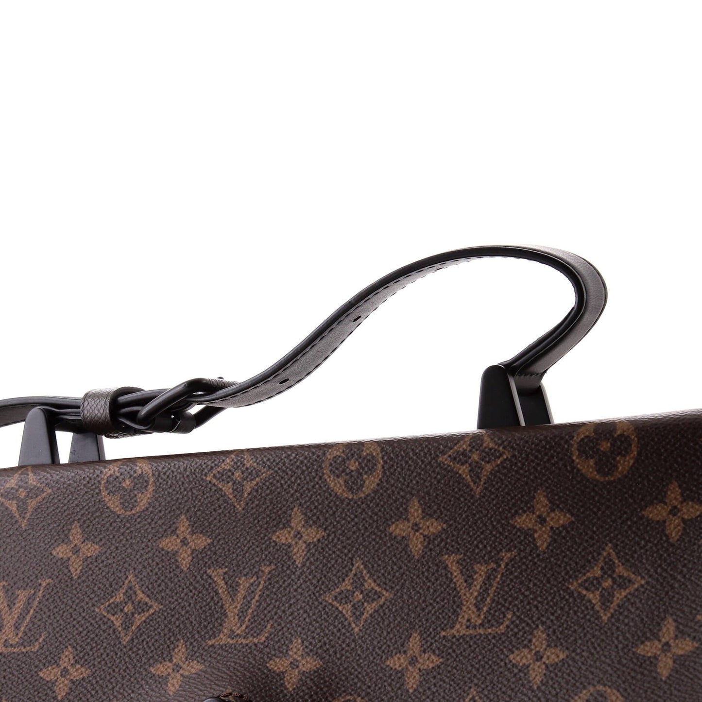 Robusto Briefcase Monogram Canvas and Taiga Leather