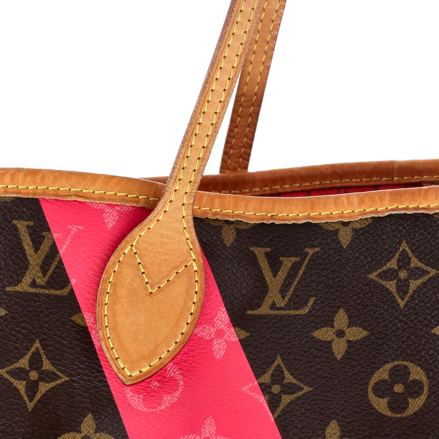 Neverfull NM Tote Limited Edition Cities V Monogram Canvas MM