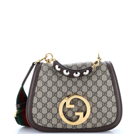 Blondie NM Top Handle Bag GG Coated Canvas Medium