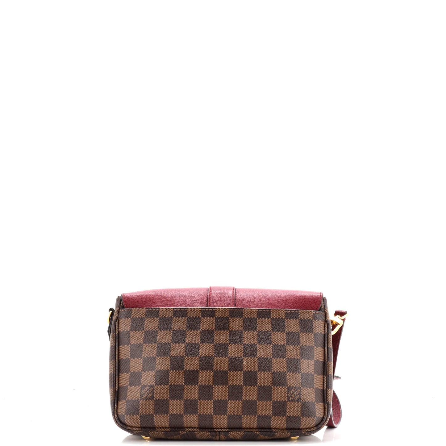 Clapton Handbag Damier and Leather PM