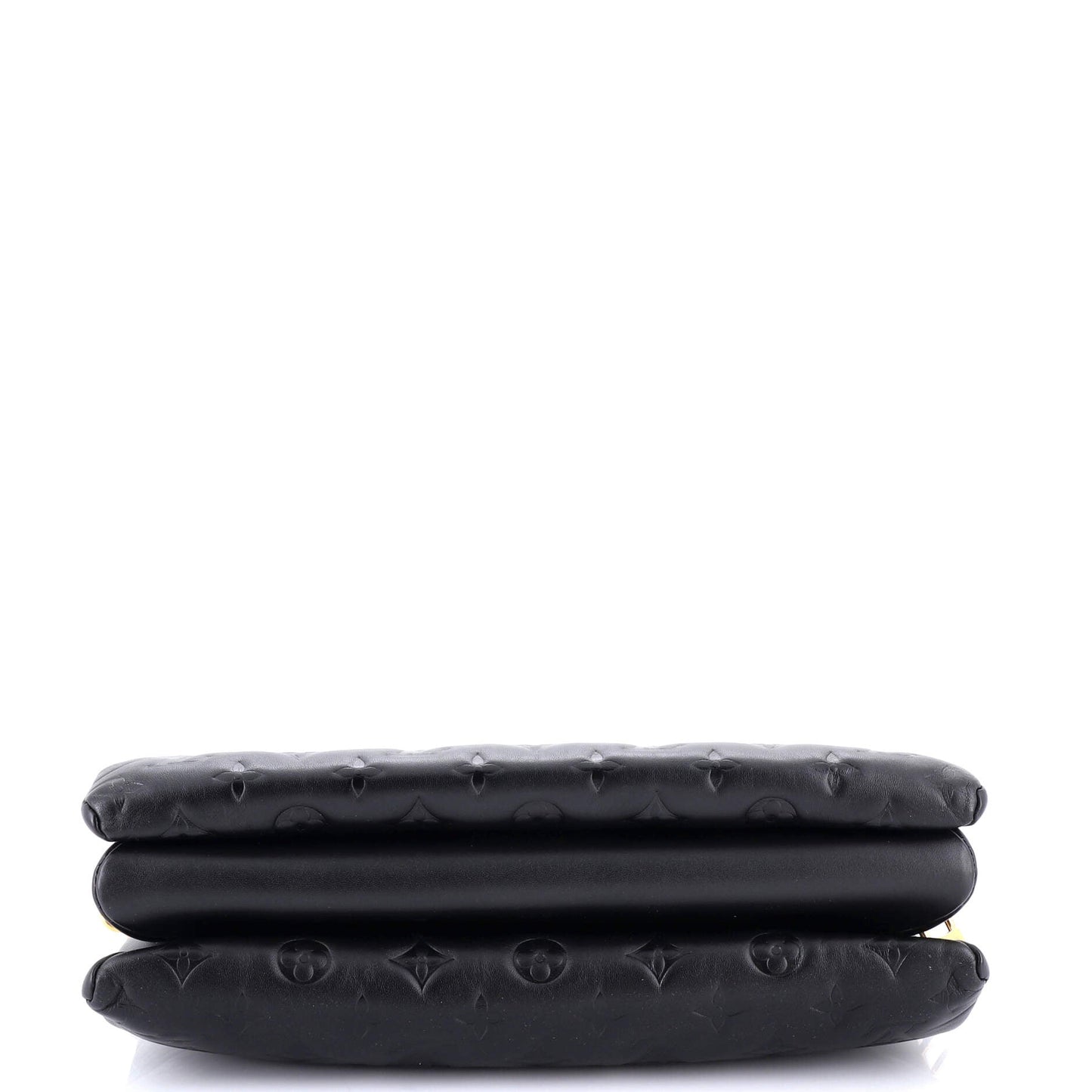 Coussin Bag Monogram Embossed Lambskin MM