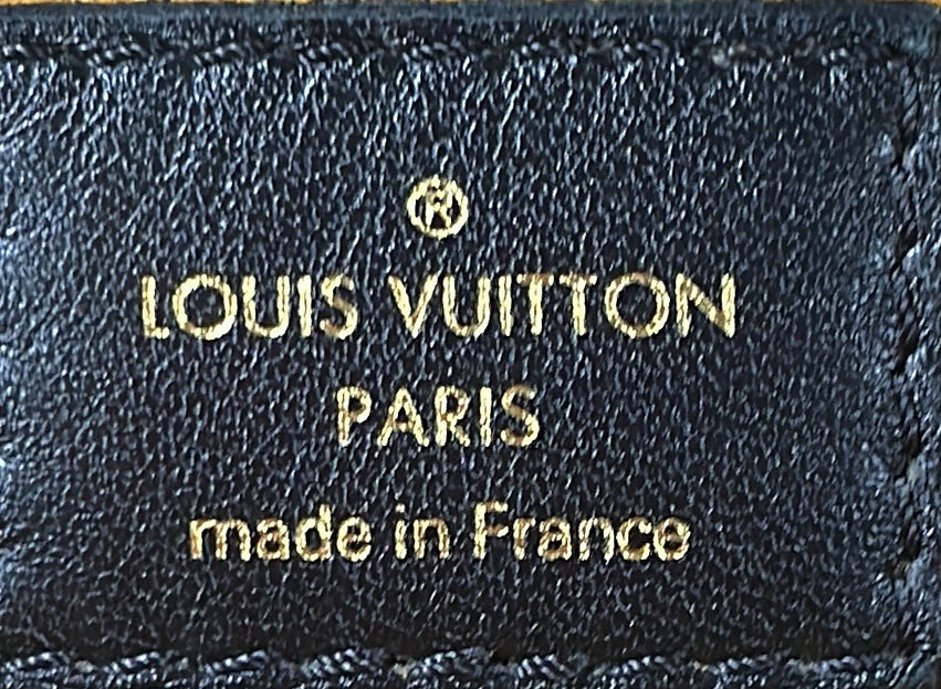 Coussin Bag Monogram Embossed Lambskin MM