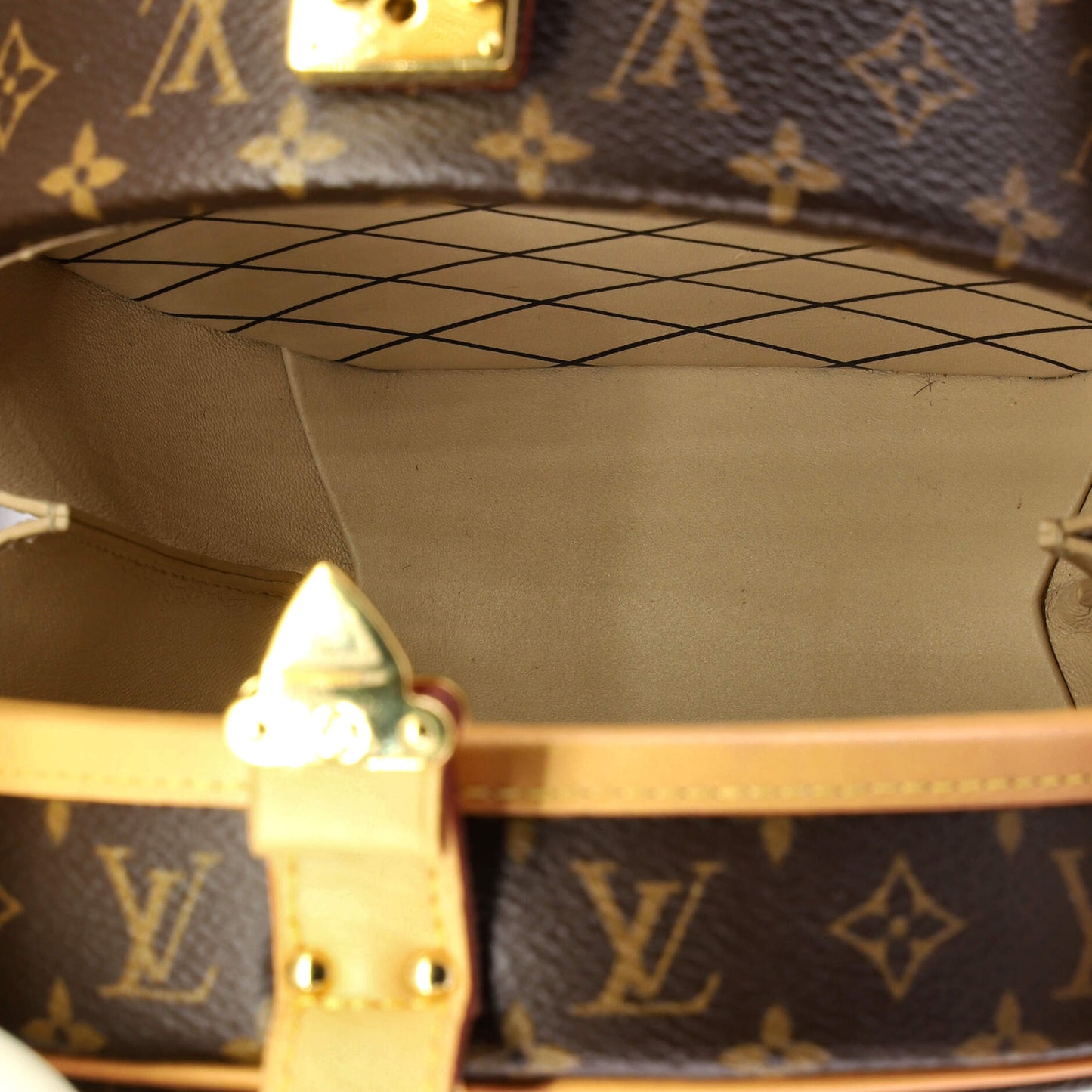 Petite Boite Chapeau Bag Monogram Canvas