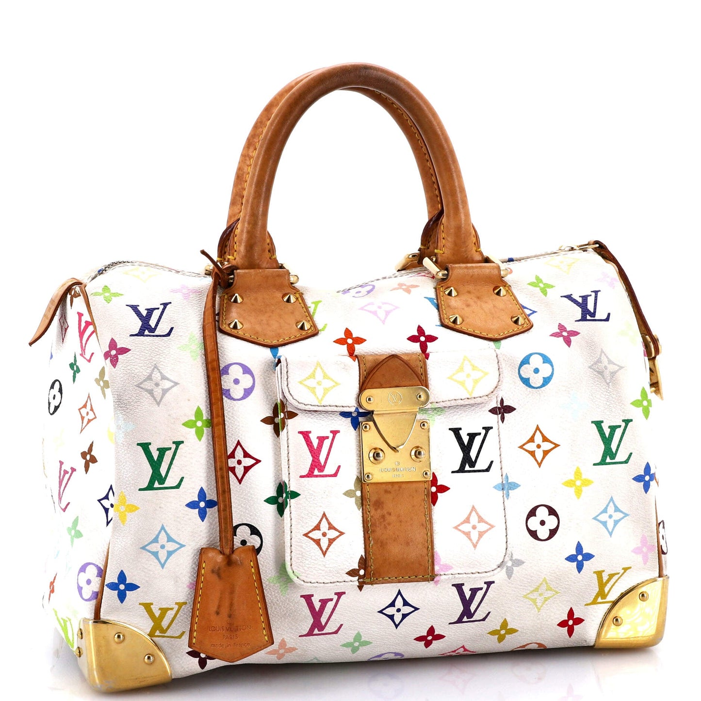 Speedy Handbag Monogram Multicolor 30