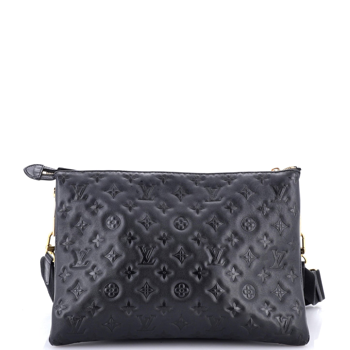 Coussin Bag Monogram Embossed Lambskin MM