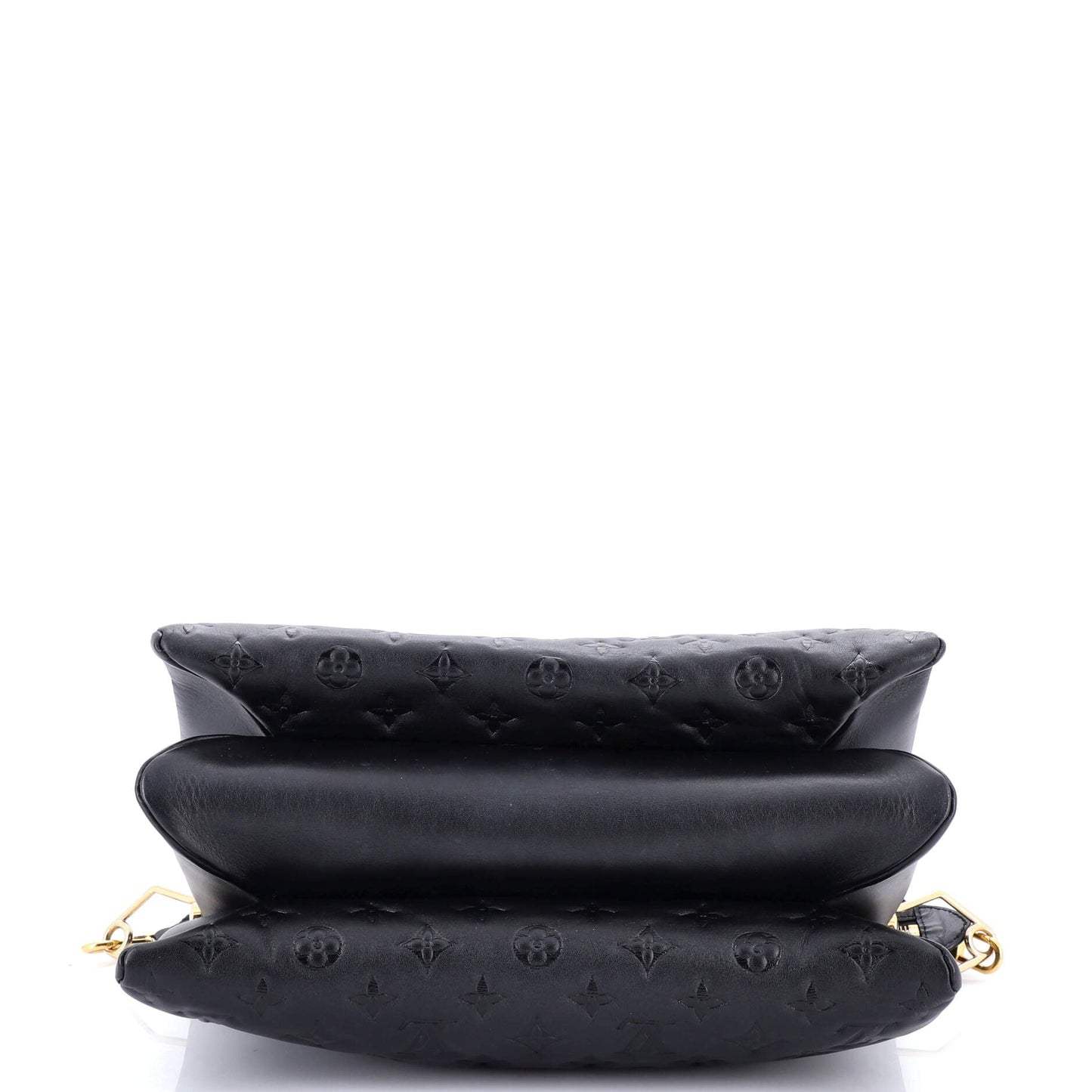 Coussin Bag Monogram Embossed Lambskin MM