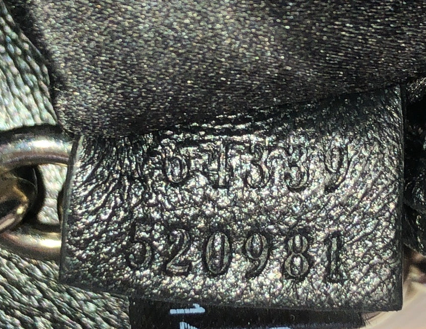 Horsebit Chain Shoulder Bag Vertical Quilted Leather Small