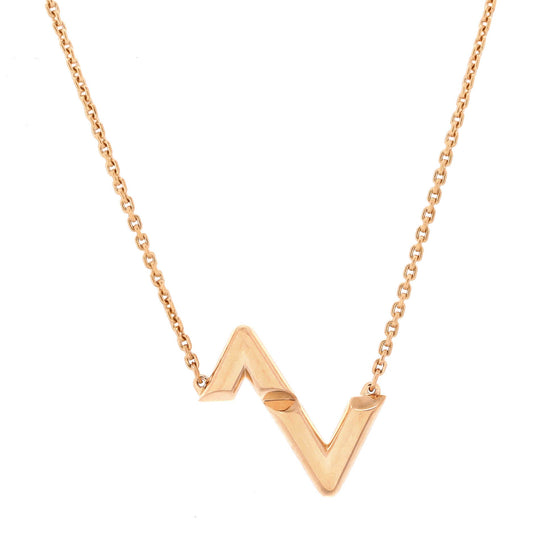 Volt Upside Down Necklace 18K Rose Gold