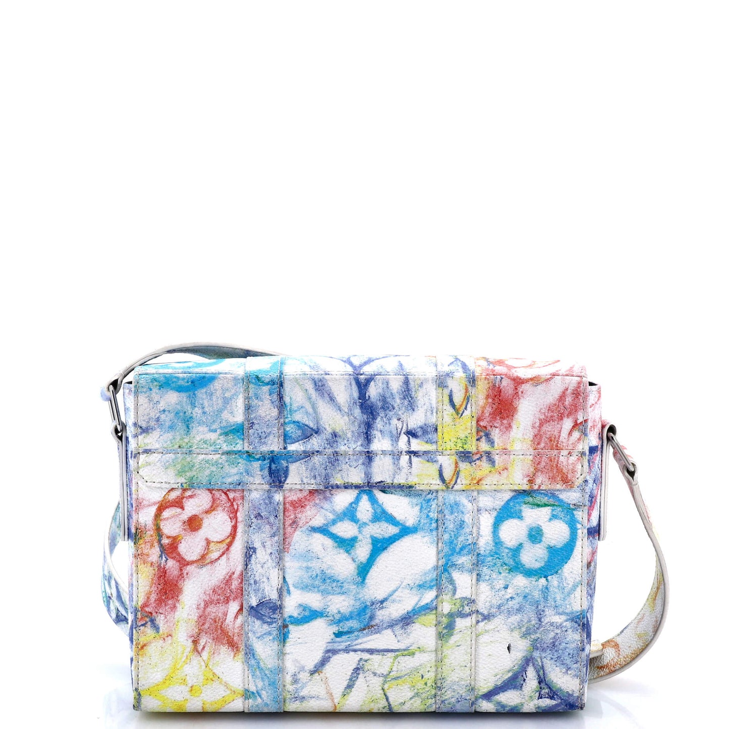 Trunk Messenger Bag Limited Edition Monogram Pastel Multicolor