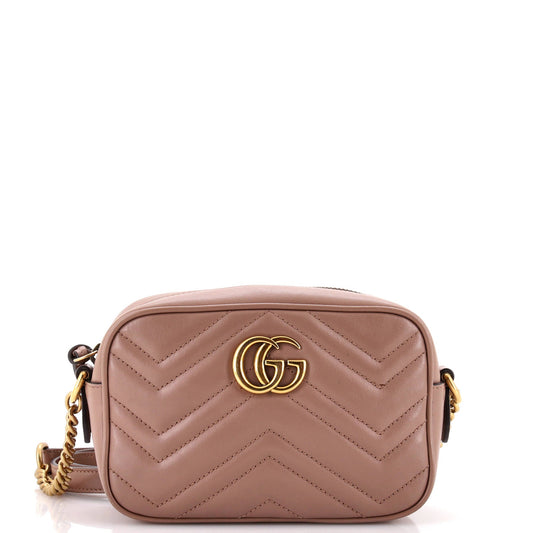 GG Marmont Shoulder Bag Matelasse Leather Mini
