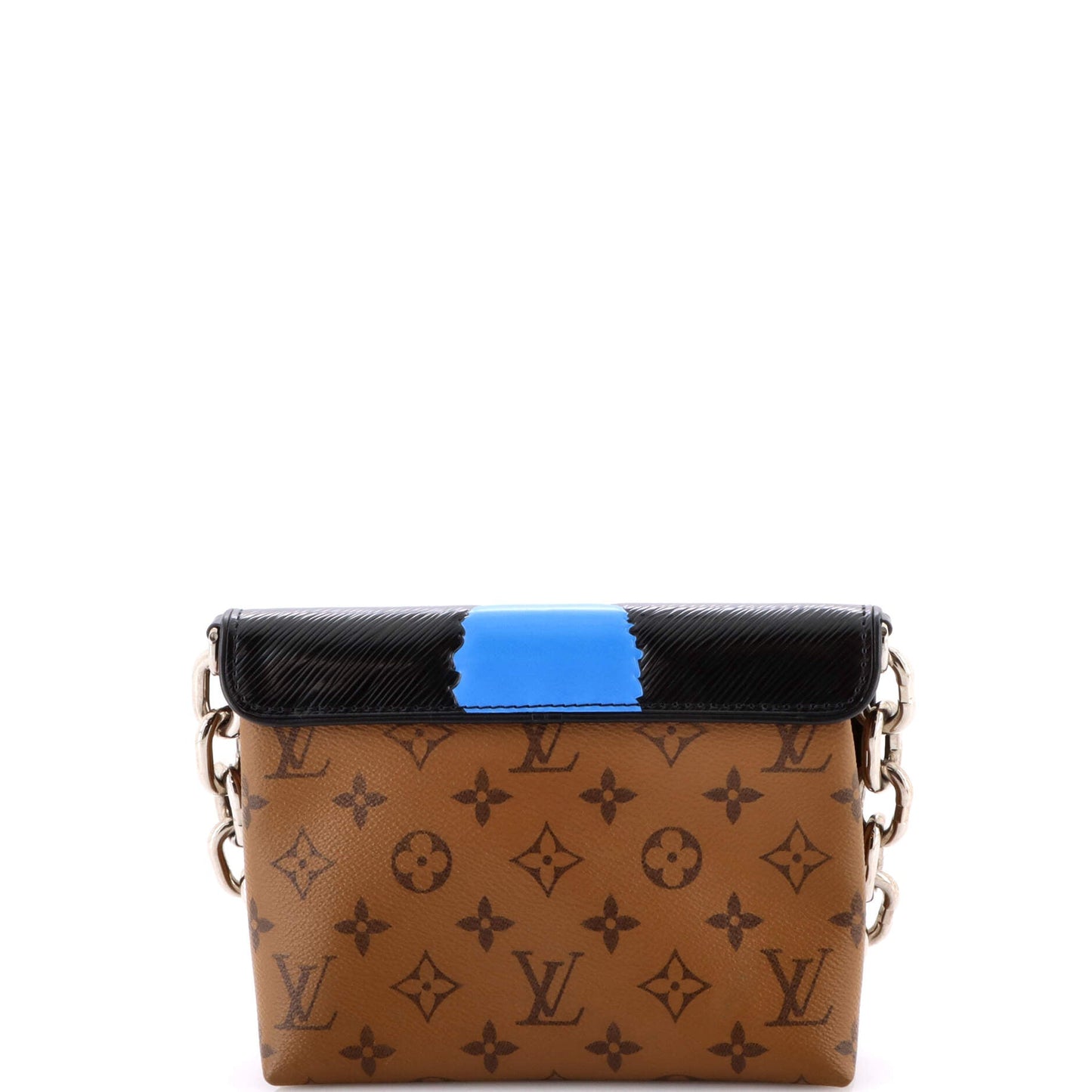 Pochette Kabuki Printed Epi Leather and Reverse Monogram Canvas