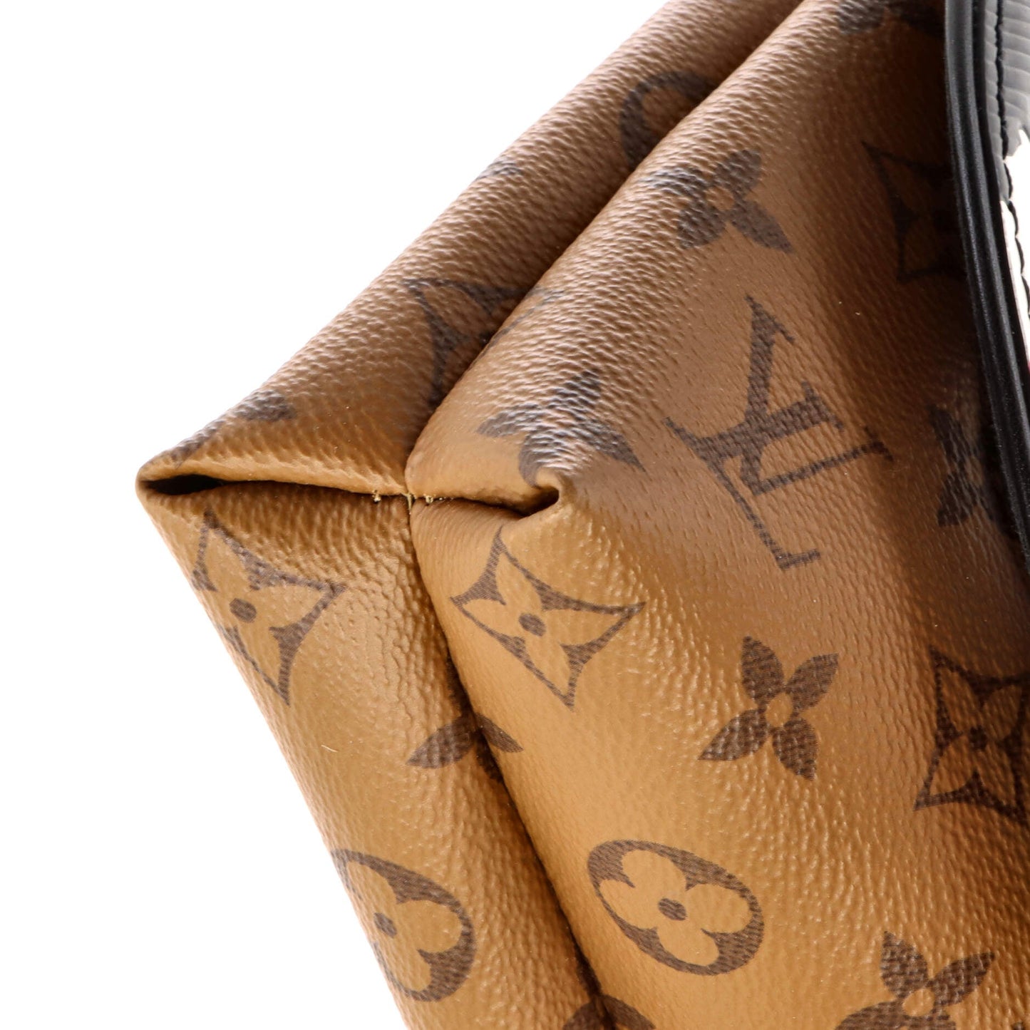 Pochette Kabuki Printed Epi Leather and Reverse Monogram Canvas