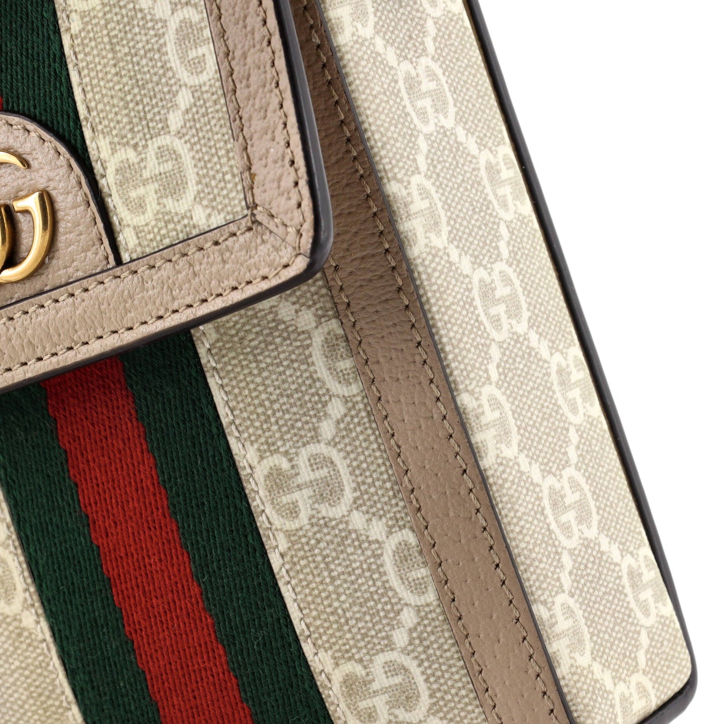 Ophidia Vertical Flap Crossbody Bag GG Coated Canvas Mini