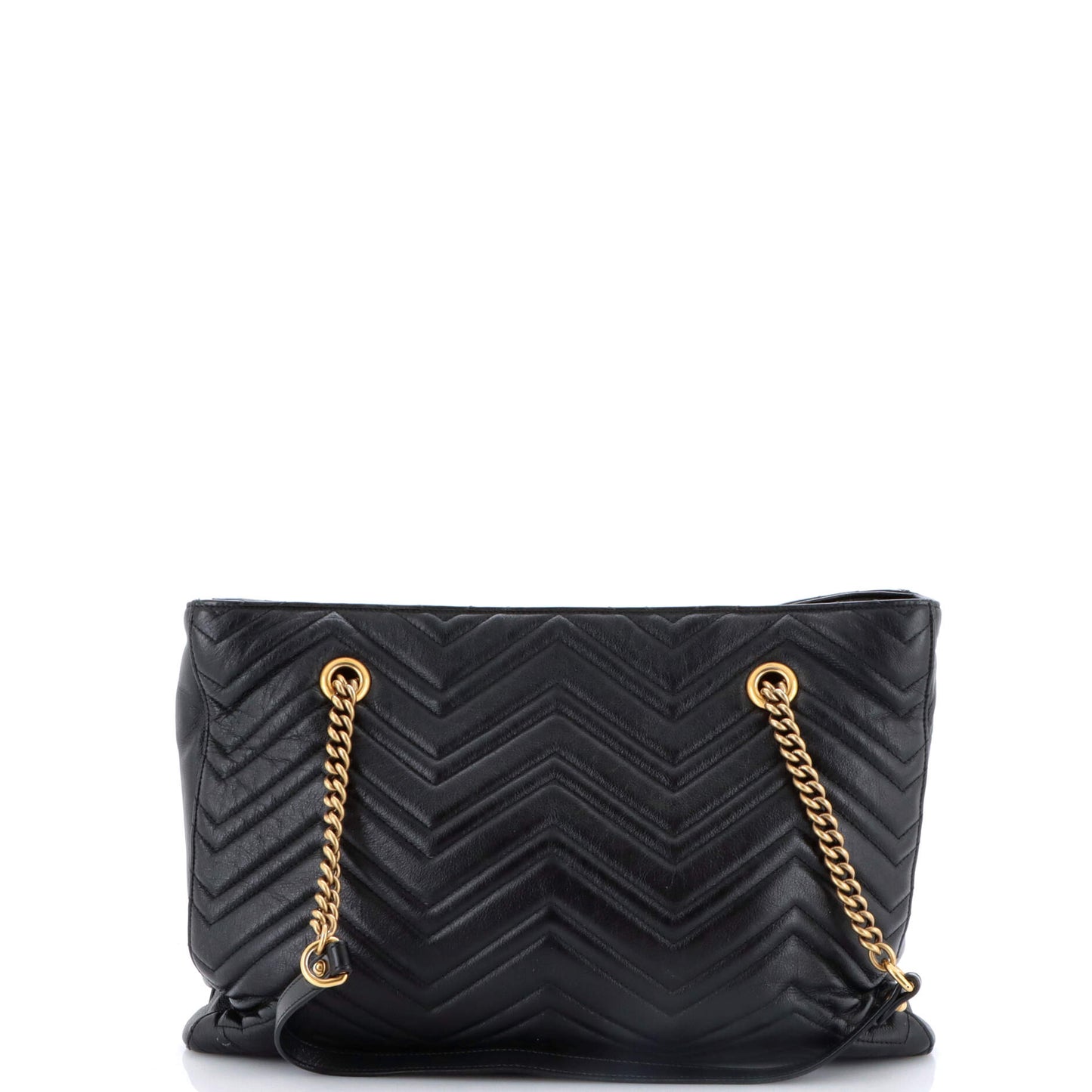 GG Marmont Zip Tote Matelasse Leather Medium