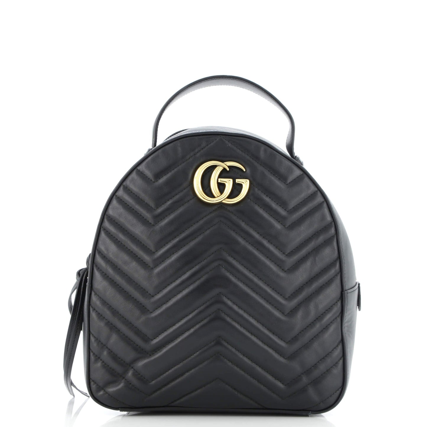 GG Marmont Backpack Matelasse Leather Small