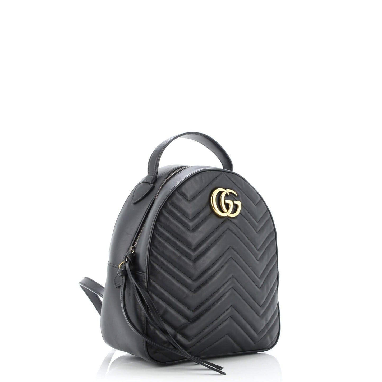 GG Marmont Backpack Matelasse Leather Small