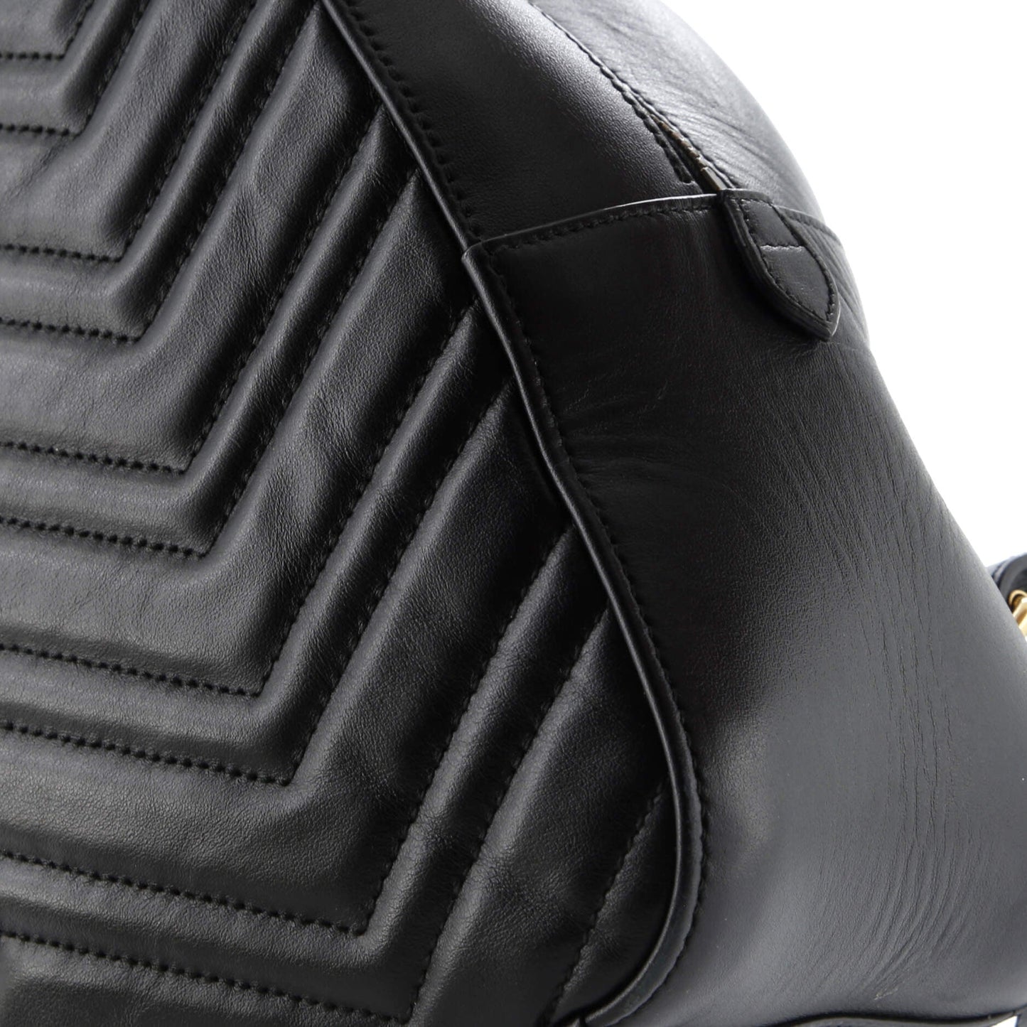 GG Marmont Backpack Matelasse Leather Small