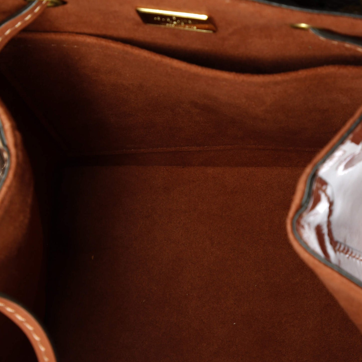 Hot Springs Backpack Vernis with Monogram Canvas