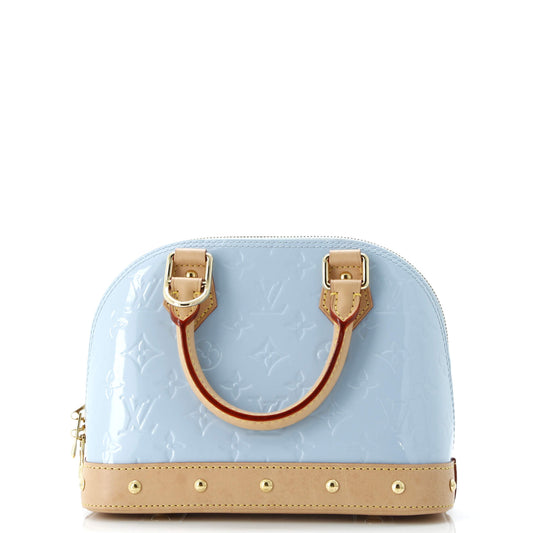 Alma Charm Chain Handbag Monogram Vernis BB